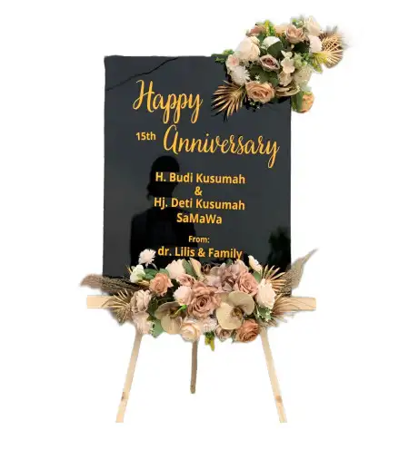 Papan Bunga Akrilik Babah Rot