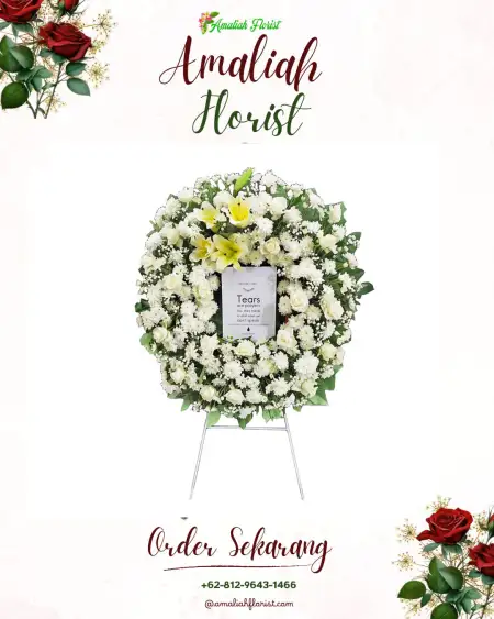 Krans Bunga Duka Babah Rot